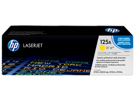 HP 125A (CB542A) SARI MUADİL TONER