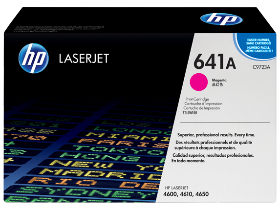 HP 641A (C9723A) KIRMIZI MUADİL TONER