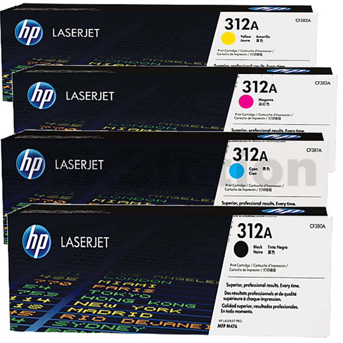 HP COLOR LASERJET PRO M475 (HP305A) RENKLİ TONER DOLUMU