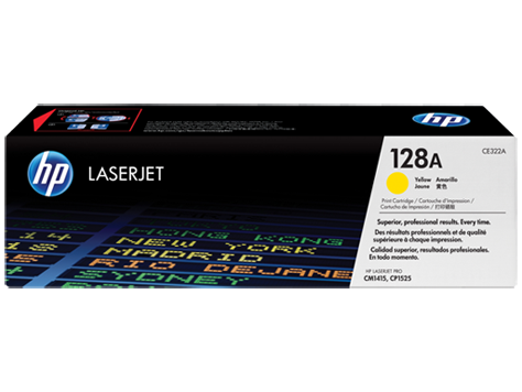 HP 130A (CF352A) SARI TONER DOLUMU